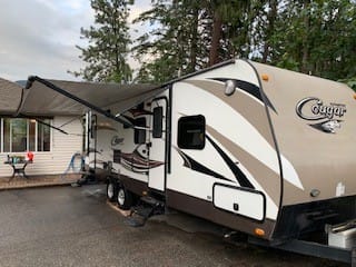 2014 Keystone RV Cougar travel trailer Rimorchio trainabile in Lake Country