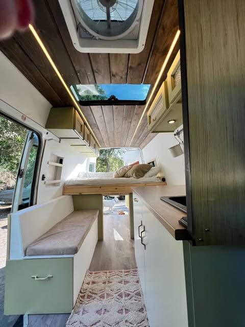 lights on ceiling and under cabinets with dimmer control