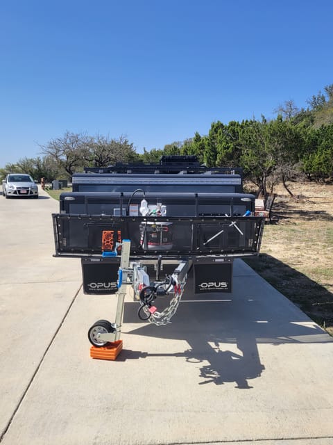 Overland with "Bandit"..... our 2021 Opus OP4 off road camper Towable trailer in Bulverde