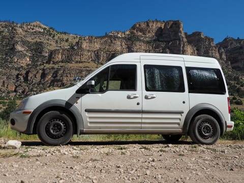 Boondocking is easy with this little van! 