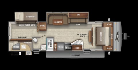 2021 Jayco Jay Flight SLX 324BDS (Bunk House) Towable trailer in Penobscot