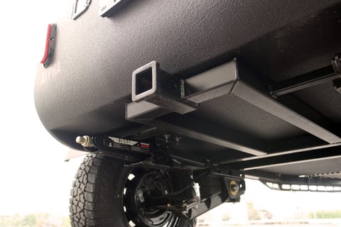 Every DDA trailer comes equipped with an accessory receiver as a part of its chassis. Bring your toys! 