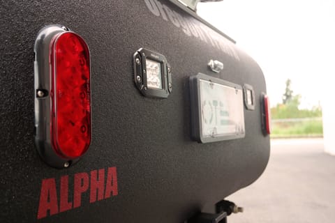 Surface-mount stop-turn-tail lights with our reverse lights combo looks so good!
