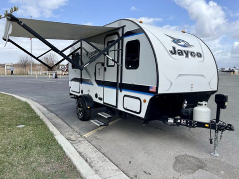 Exterior of the trailer