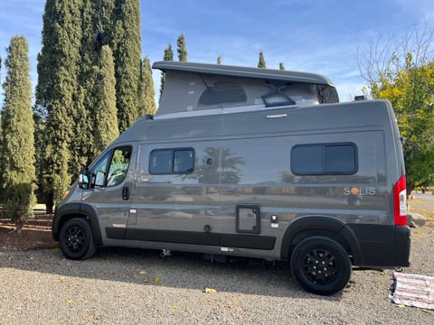 The Beach House - 2024 Winnebago Solis Drivable vehicle in Woodland