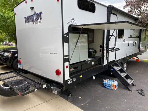 loaded fully stocked camping for 8 people! Towable trailer in Chaska