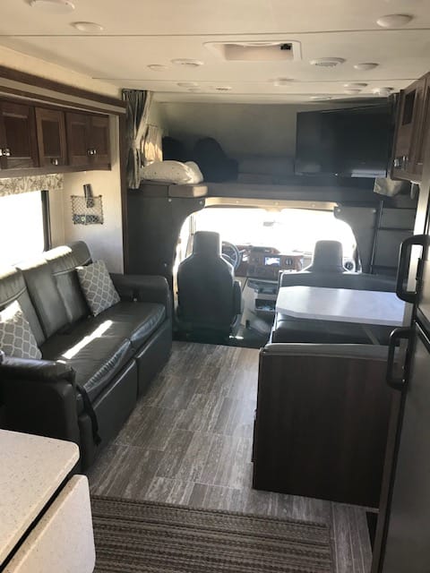 Meet Lilybell, the 30' 2019 RV with 2 slides and is pet friendly too! Drivable vehicle in Nampa