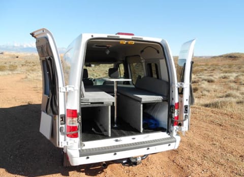 Thurston Hollow Adventures' 2014 Nissan NV 200 Campervan in Belgrade