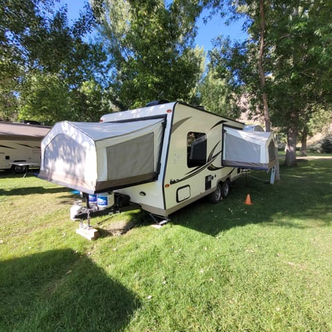 Half Ton Towable 2017 Forest River Rockwood Roo Towable trailer in Ammon