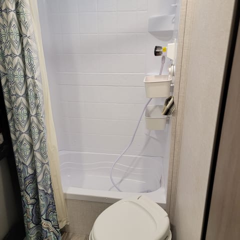Bathroom toilet and Shower
