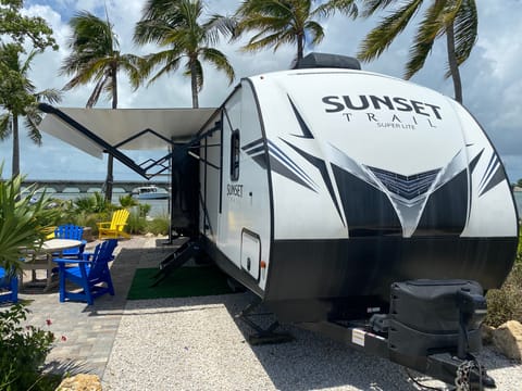 "Low Key" 2019 Sunset Trail - Sleeps 8 with Outdoor Kitchen Towable trailer in Stock Island