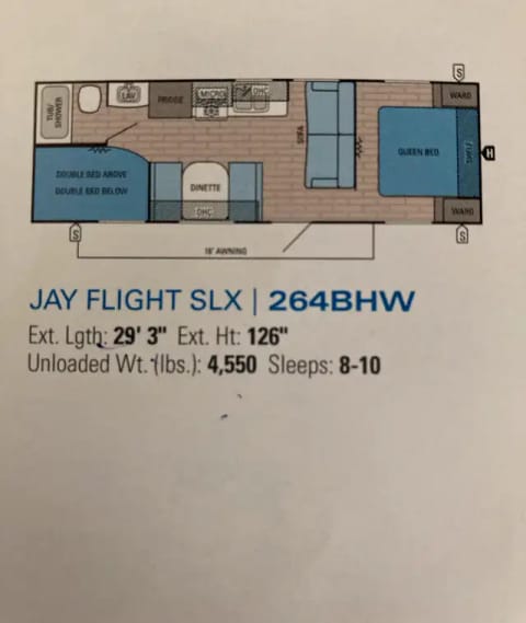 2016 Jayco Jay Flight SLX Perfect Family Bunkhouse Camper! Tráiler remolcable in Sault Ste Marie