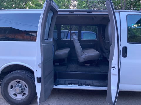 "Betty White" 12 Passenger 2015 Chevrolet Express Campervan in Missoula