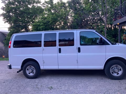 "Betty White" 12 Passenger 2015 Chevrolet Express Campervan in Missoula