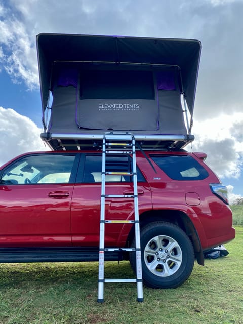 2022 4Runner Camper, Kaua'i Oceanfront Anytime Drivable vehicle in Anahola