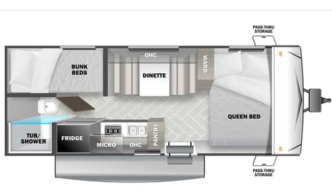 2021 Forest River EVO Towable trailer in Brighton