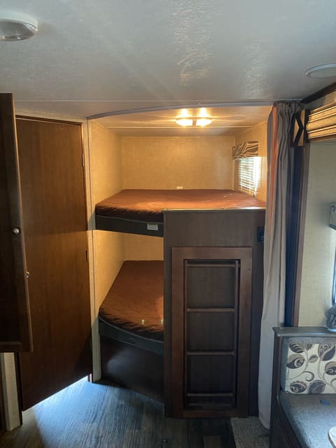 Perfect family bunk camper sleeps 10  Campland on the bay Del Mar beach Towable trailer in San Marcos