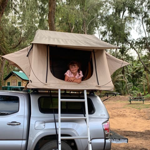 The Silver Fox Camper 2018 Tacoma Limited Drivable vehicle in Anahola