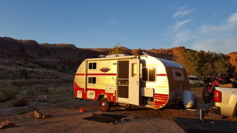Boondocking outside of Arches National Park