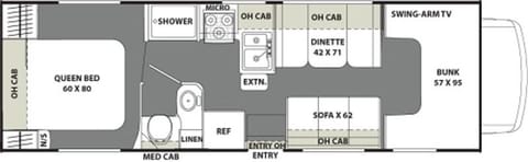 2022 29' Freelander model 27QB Drivable vehicle in Allentown