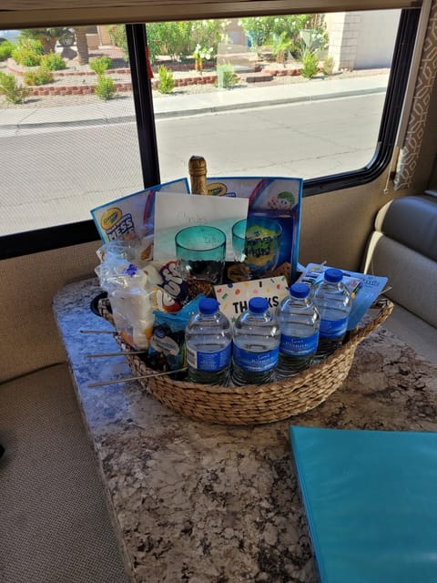 Welcome/Road Trip Snack Basket