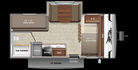 2022 Jayco Jay Flight SLX7 184bs Towable trailer in Prince Albert