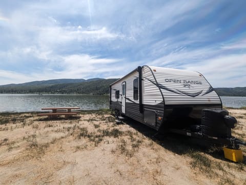 Let's go places with "Geb" Our 2021 Rig Towable trailer in Riverside