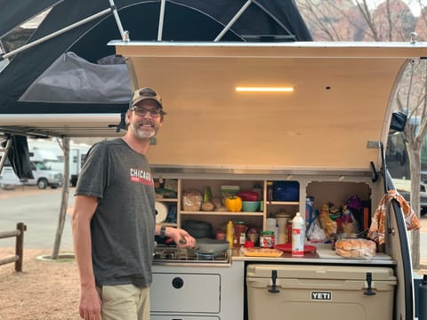 Enjoy the ease of a no-hassle camp kitchen!

Zion National Park