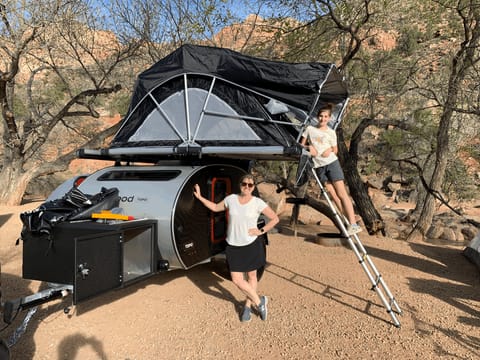 2022 Escapod Teardrop with Rooftop Tent Towable trailer in Denver