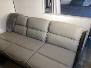 Large sofa.