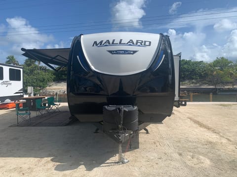 2021 Heartland RVs Mallard M32 with King Size Bed Towable trailer in Everglades