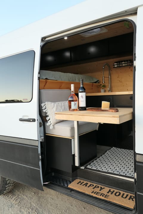 New Listing! Meet "Ghost", Off-Grid & Pet Friendly Sprinter w/ Solar & Heat Drivable vehicle in Livermore