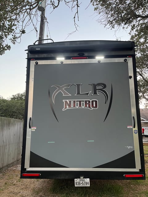 2018 Forest River XLR Nitro Toy Hauler Towable trailer in Flour Bluff