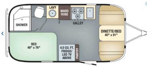 2019 Airstream Flying Cloud Towable trailer in Sawgrass