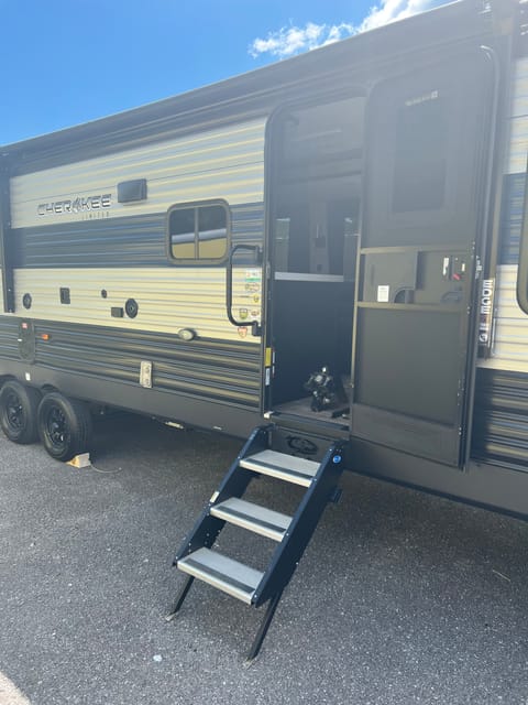 Sweet 2021 Cherokee Bunkhouse Towable trailer in Madison
