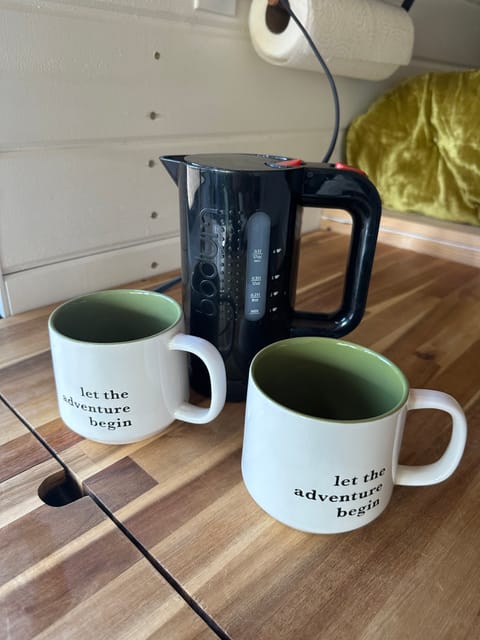 Electric kettle provided.