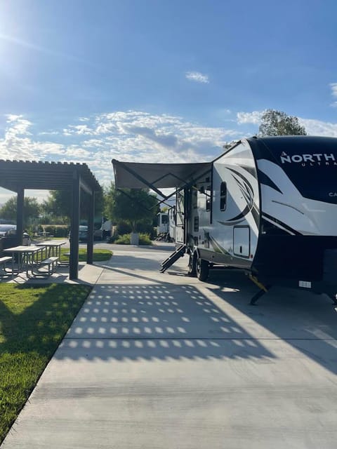 Fully delivered and set up at Pechanga RV Resort - 45000 Pechanga Pkwy, Temecula, CA 92592 - Extremely clean And spacious sites !