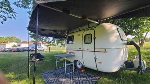 New awning (front view)