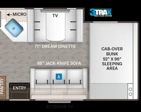 2022 Four Winds - Bunkhouse & Outdoor TV Drivable vehicle in Ocala