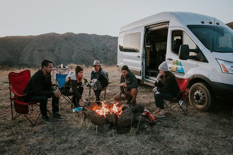 fun times around the campfire