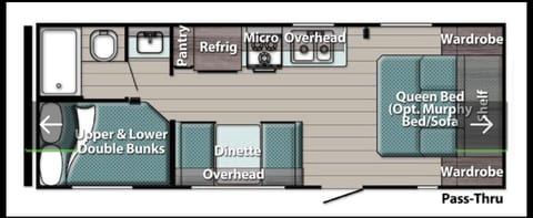 2022 Gulf Stream Amerilite Towable trailer in Cutler Bay