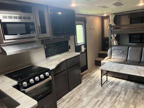 Darrell & Cari’s House on wheels II Towable trailer in Little Rock