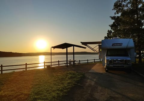 Take home with you (Norfork Lake, AR)
recreation.gov is a great place to find inexpensive campsites