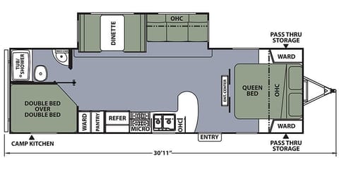 2018 Coachmen Apex Towable trailer in Everett