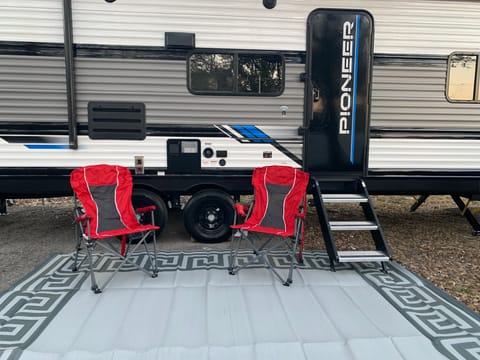 2023 Heartland Pioneer Mid Size with queen and full size bunk beds! Towable trailer in Spring Branch