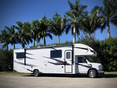 This is a perfect size RV for vacationing families; Not too big, and definitely not too small. The full-side slide-out, bunk beds make it a favorite!
