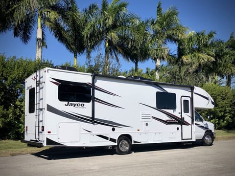 Although this is a large RV it has the latest suspension and handling features that impress everyone who drives it, making it our most popular RV.