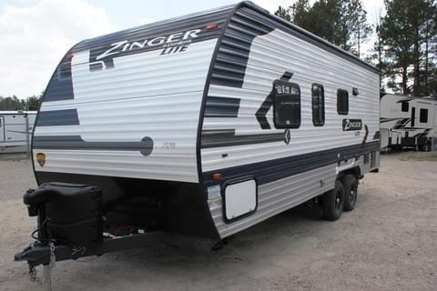 Mark and Lindy’s Family Camper Towable trailer in Saint Francisville