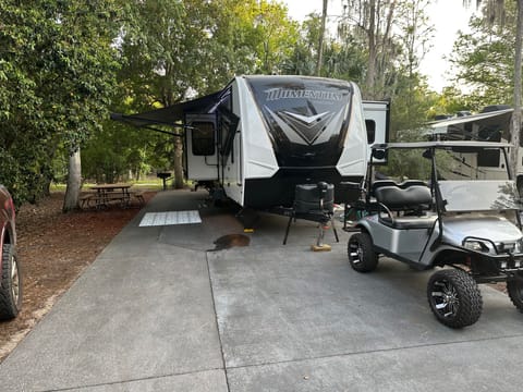 Golf cart available to rent with camper 