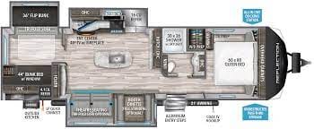 Review the floor plan to see if it meets your needs